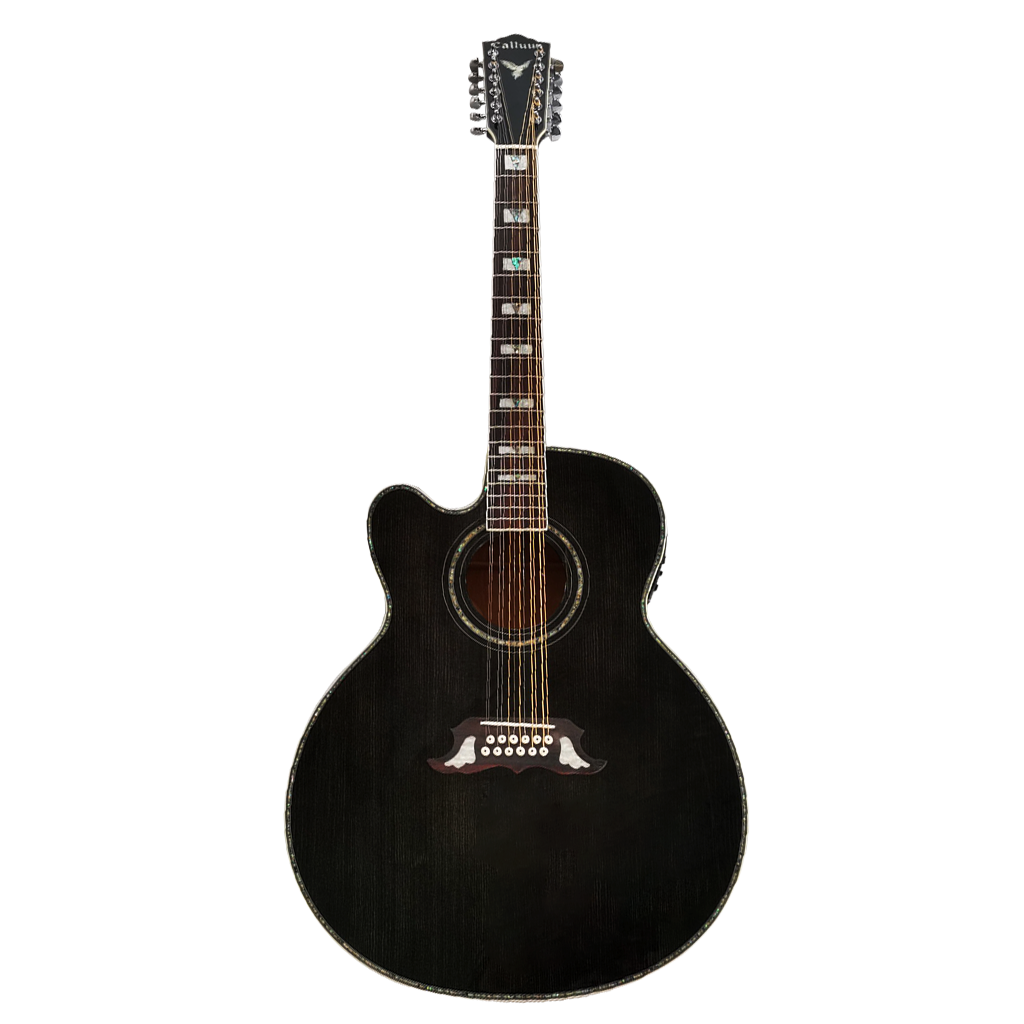 Left handed 12 string acoustic electric guitar deals