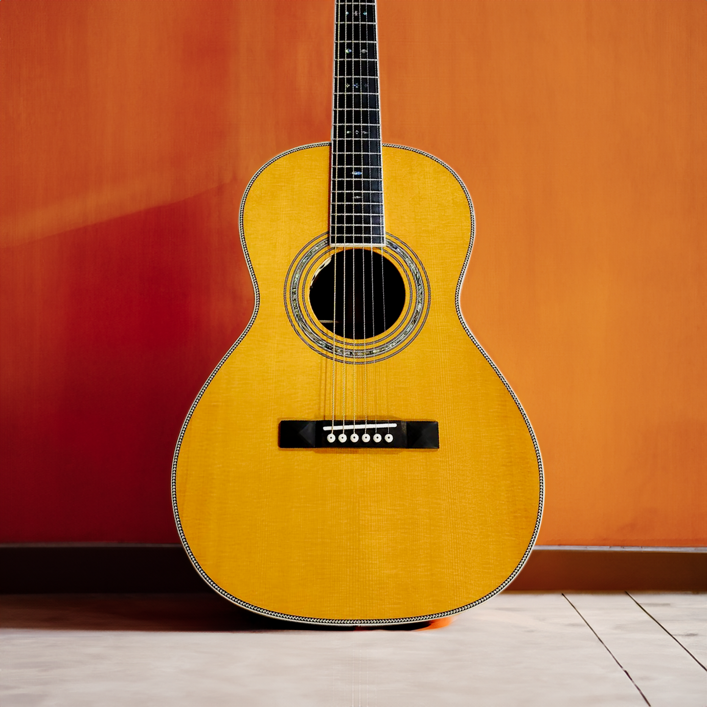 Byron Parlor Small O Guitar 45mm nut width BY-O28S