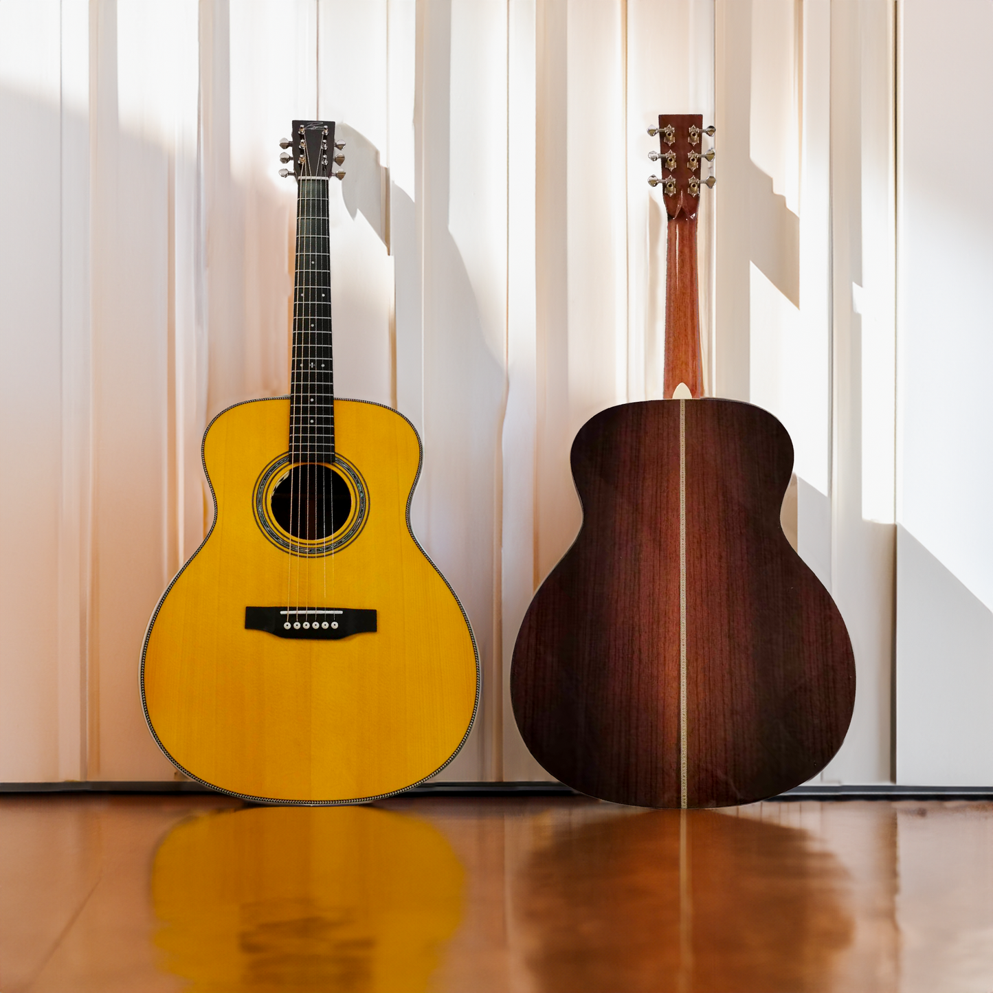 Byron BY-OM-000 OM-Gitarre in voller Größe