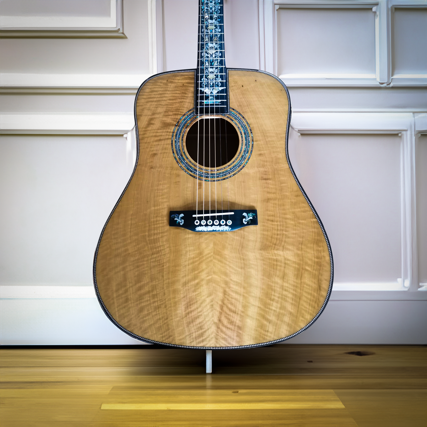 Die Gold Phoebe Pro:-Vintage Dreadnought Meisterwerk Gitarre