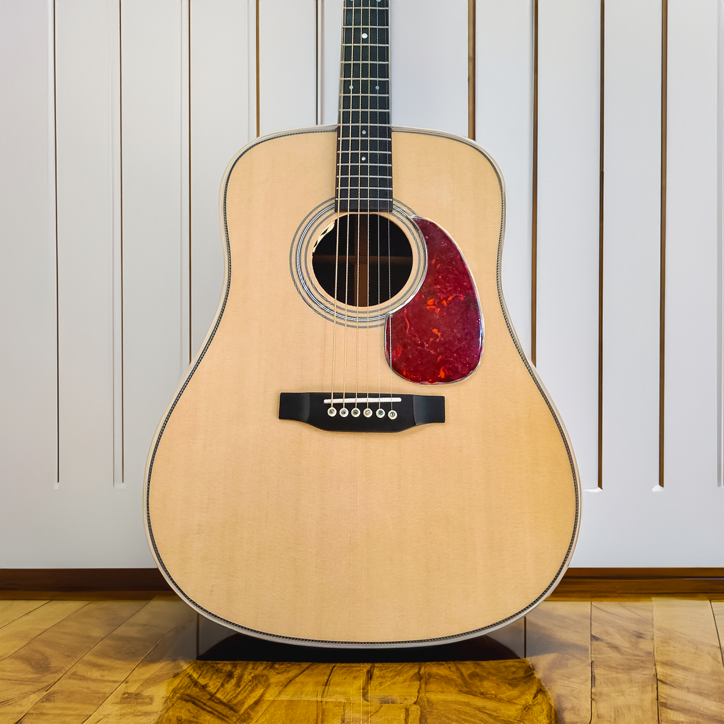 Die klassische Byron – 6-saitige Dreadnought-Handgefertigte Gitarre