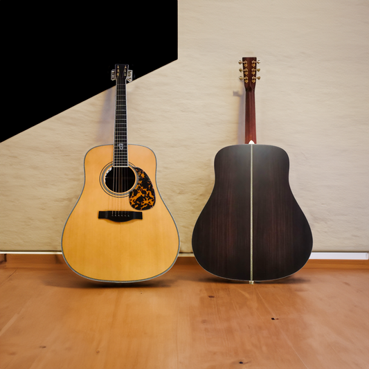 The Bluegrass Tony Rice style Byron custom big soundhole guitar