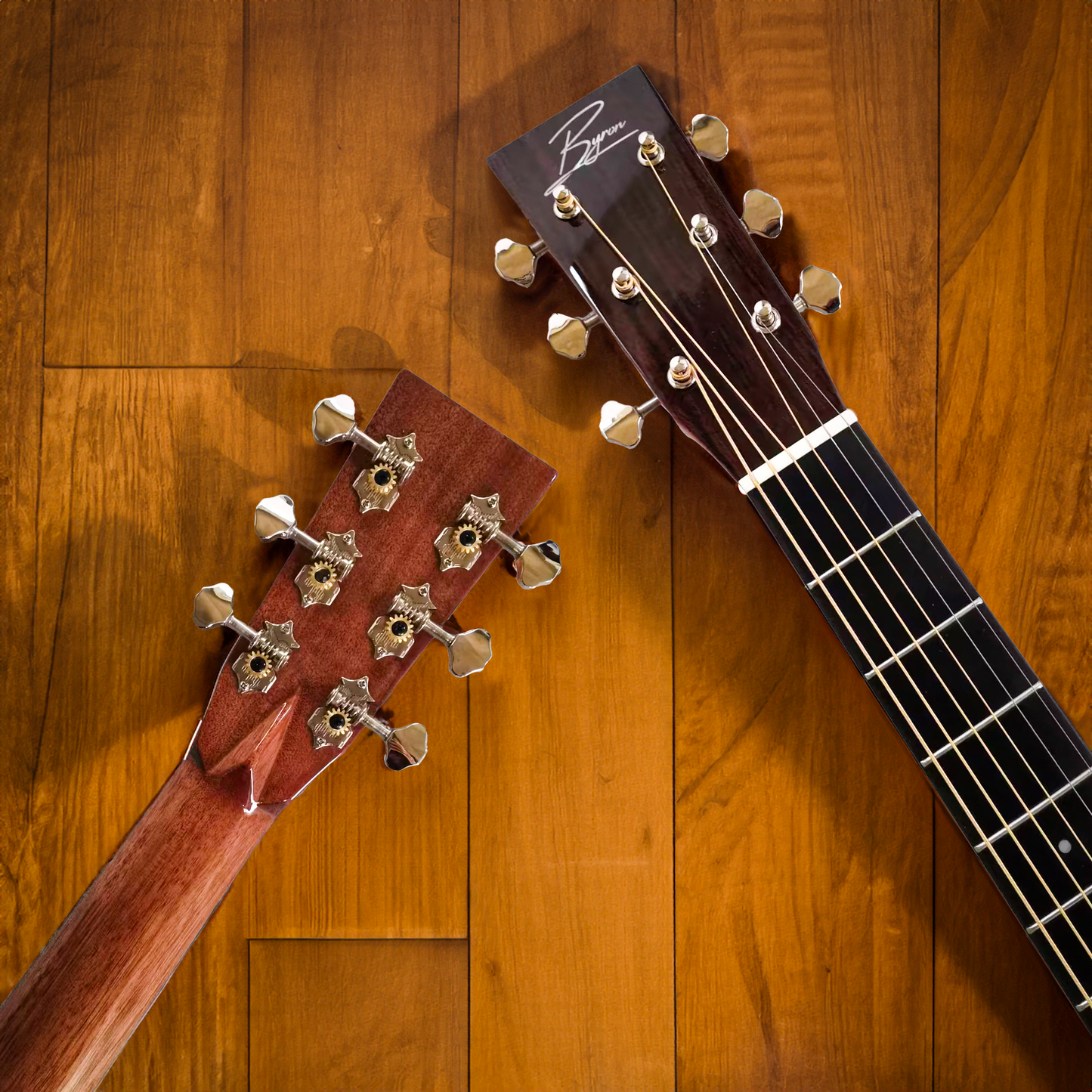 Byron BY-OM-000 OM-Gitarre in voller Größe