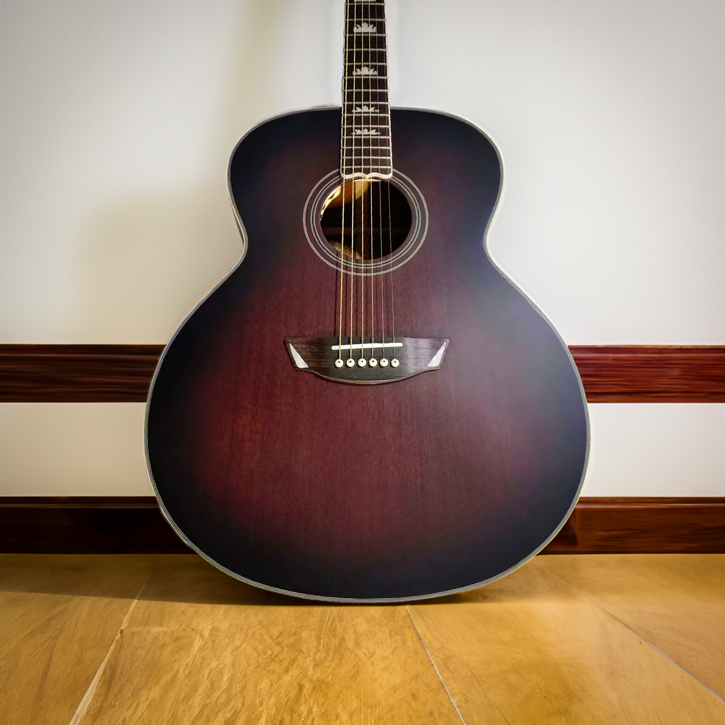 43"Byron Jumbo Mattie Gitarre aus Mahagoniholz