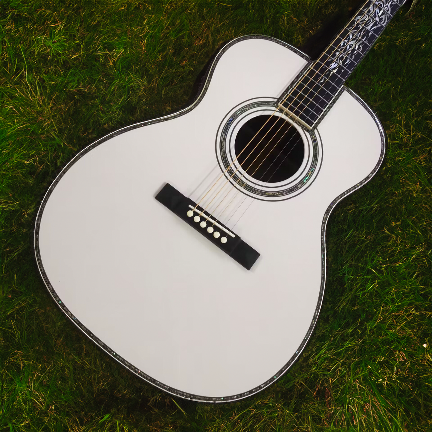 Schneewittchen Schönheit OM42 Stil Custom Gitarre