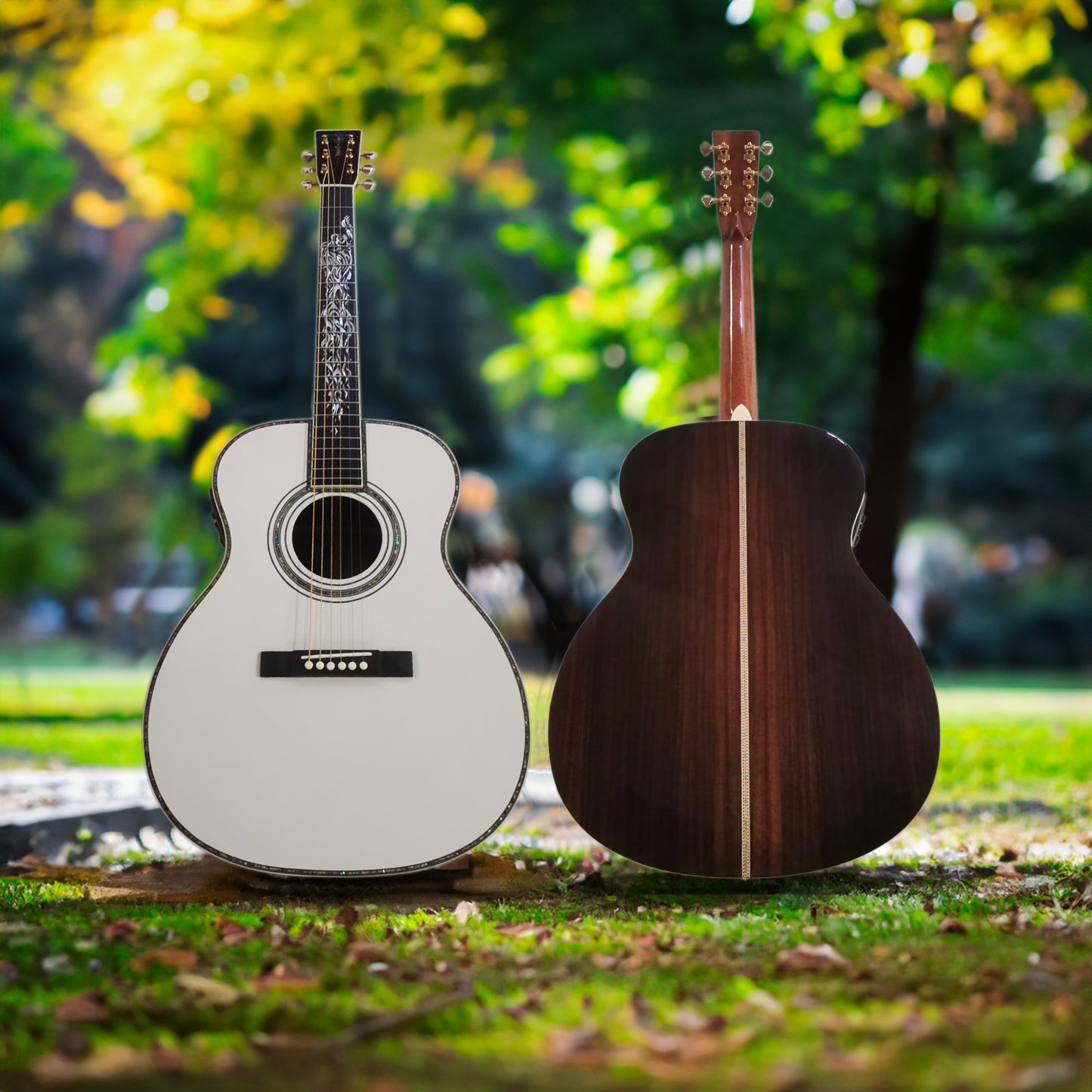 Schneewittchen Schönheit OM42 Stil Custom Gitarre