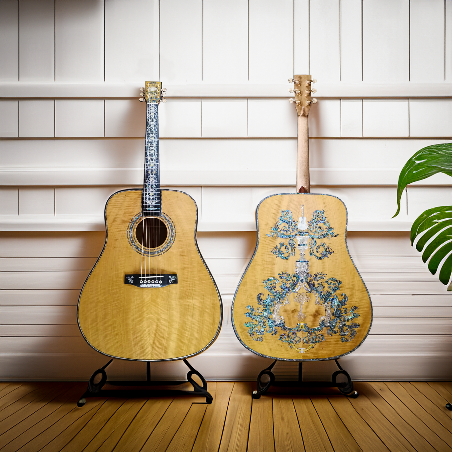 Die Gold Phoebe Pro:-Vintage Dreadnought Meisterwerk Gitarre