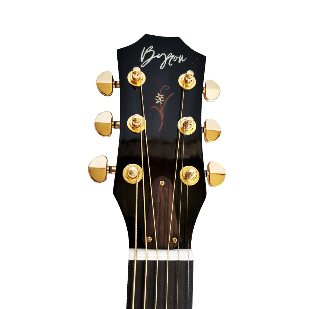 Byron 6-saitige Cutaway-Koa-Gitarre