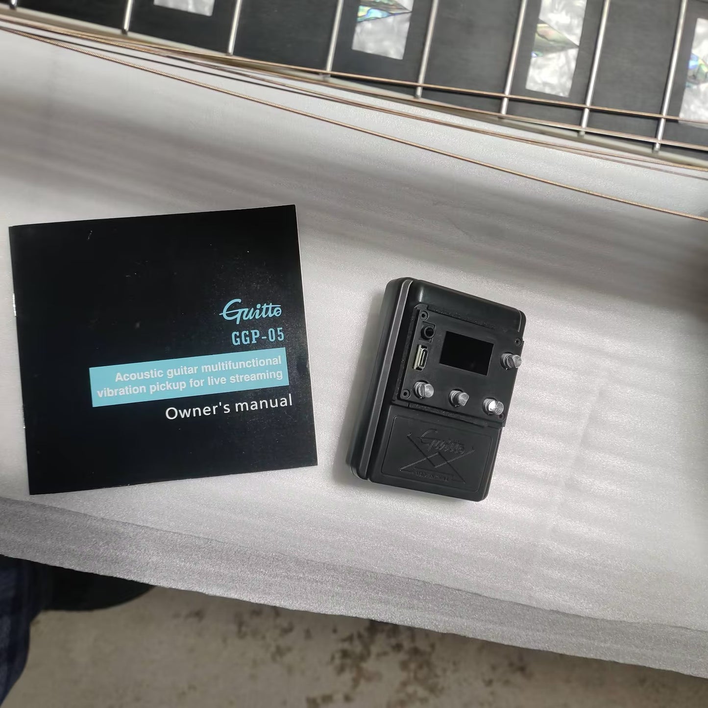 Byron Custom Übergröße 12-saitige Elektro-Akustikgitarre