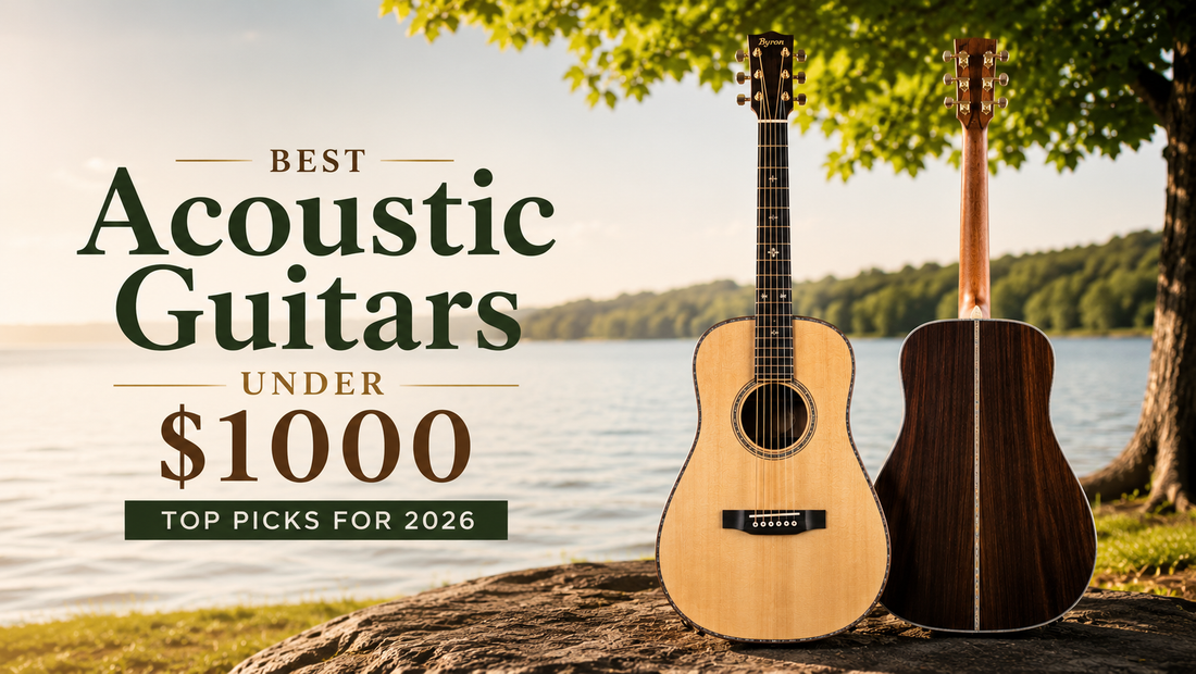 Best Acoustic Guitars Under $1000: Top Picks for 2026