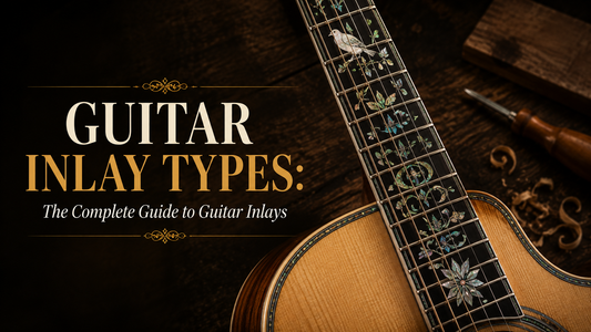 Abalone vs Mother of Pearl vs Wood Inlay: Guitar Inlay Guide