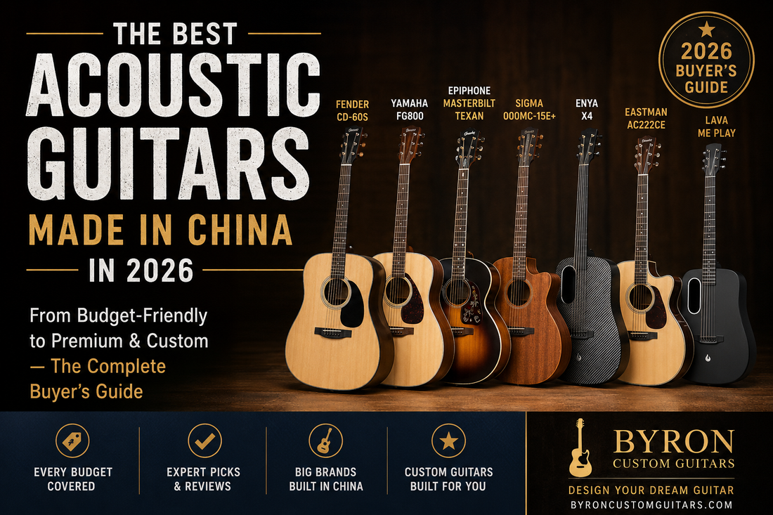 The Best Acoustic Guitars Made in China in 2026
