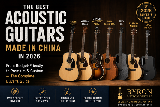 The Best Acoustic Guitars Made in China in 2026