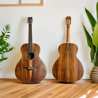 The Morning Breeze – Byron OO Koa Parlor Thin Body Fingerstyle Guitar