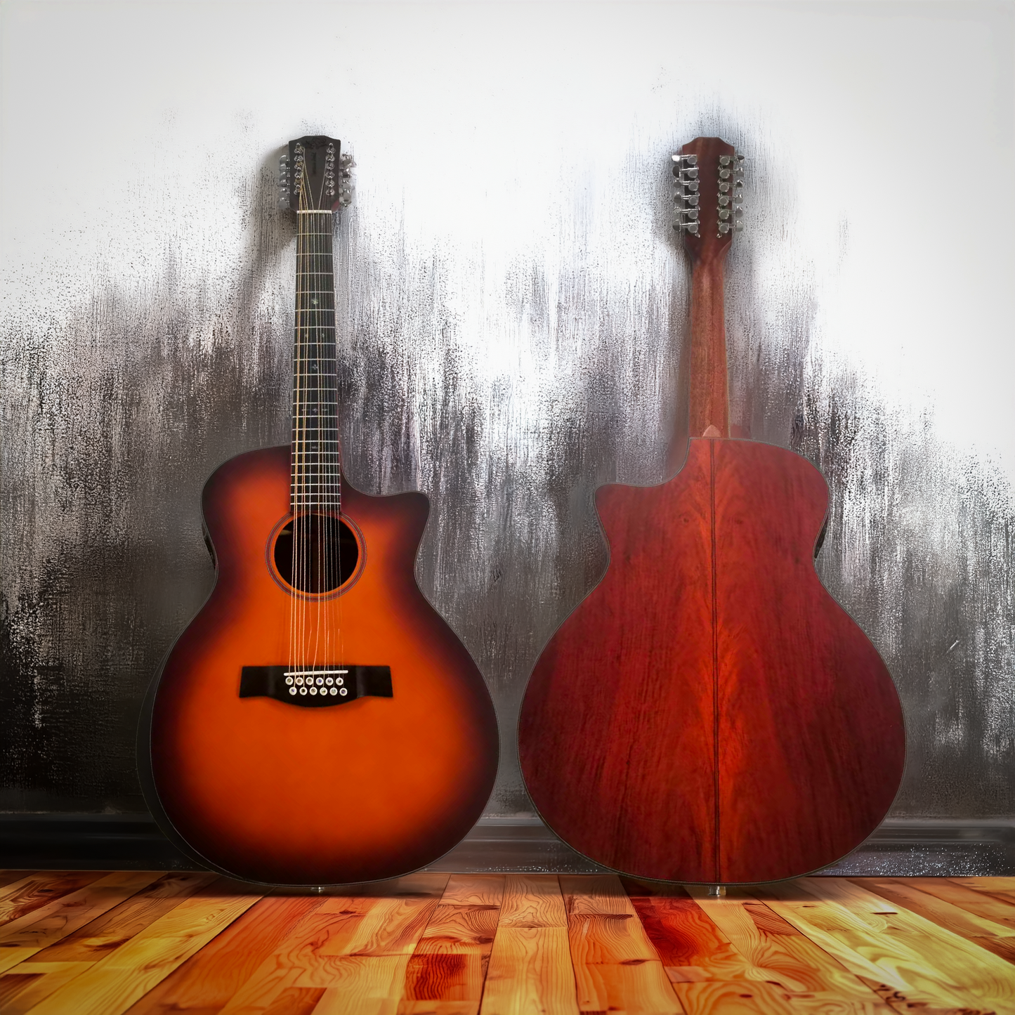 Byron Canyon Wren 12-String All-Solid Cocobolo Single-Cutaway Acoustic Guitar