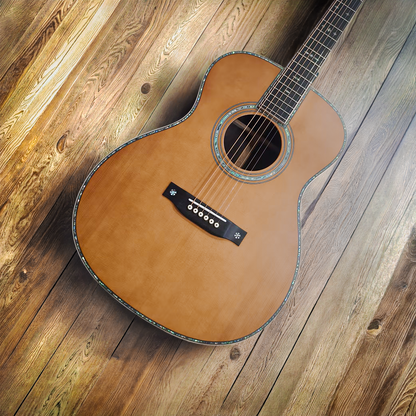 Adirondack Spruce & Rosewood OM Acoustic-Electric Guitar