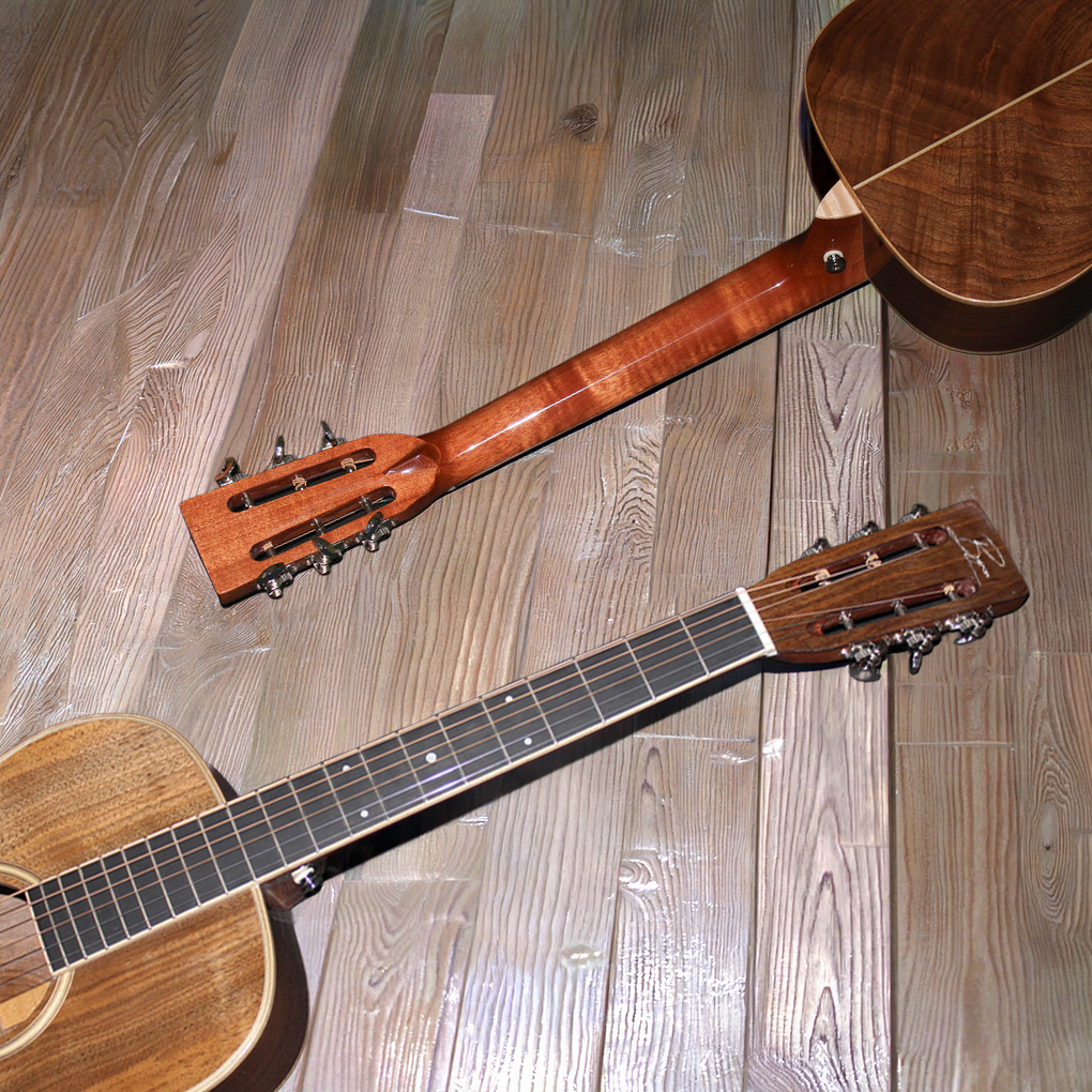 The Forest Lullady – Byron OOO Walnut Custom Acoustic Guitar