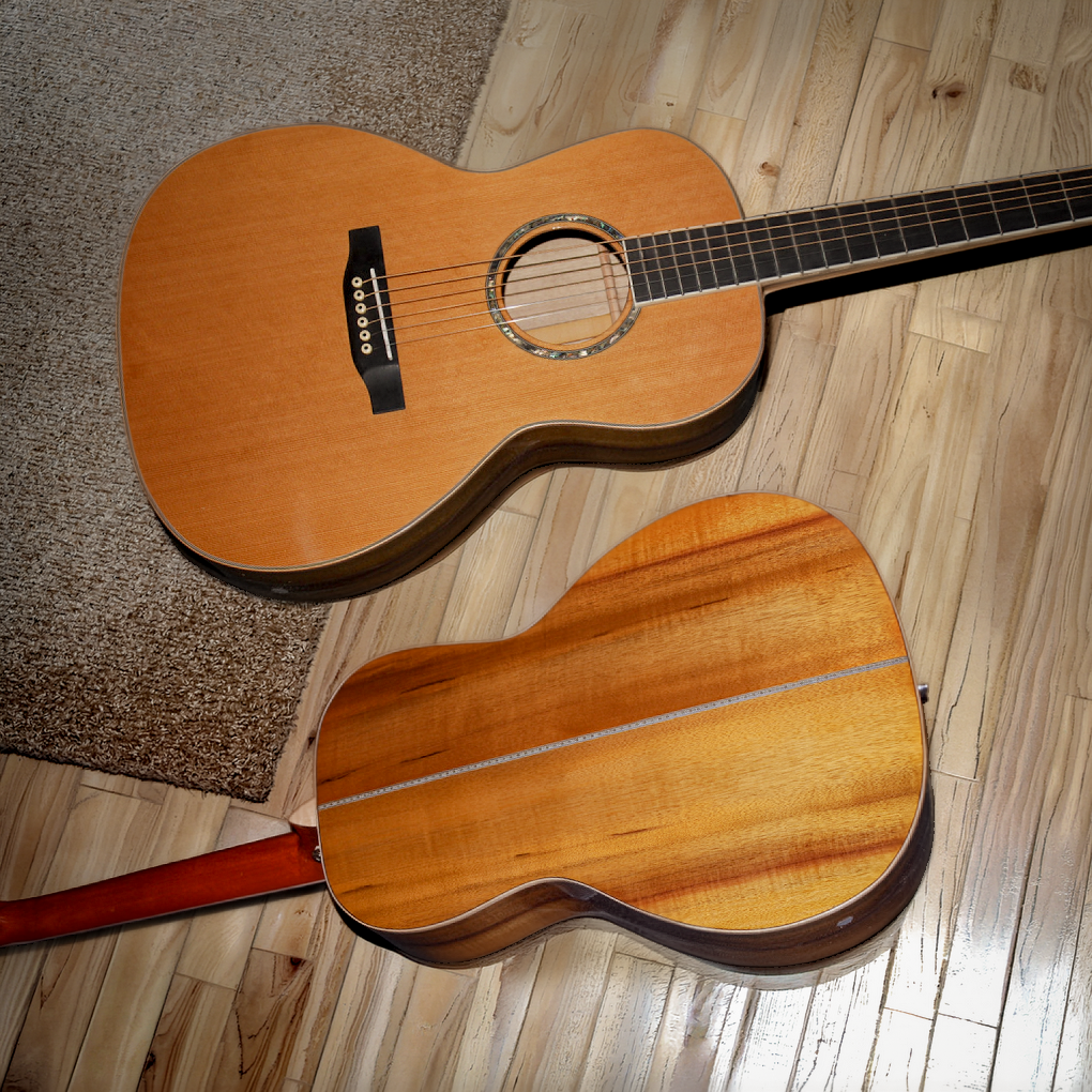 The Myrtle Songbird – Byron OO Parlor Custom Acoustic Guitar