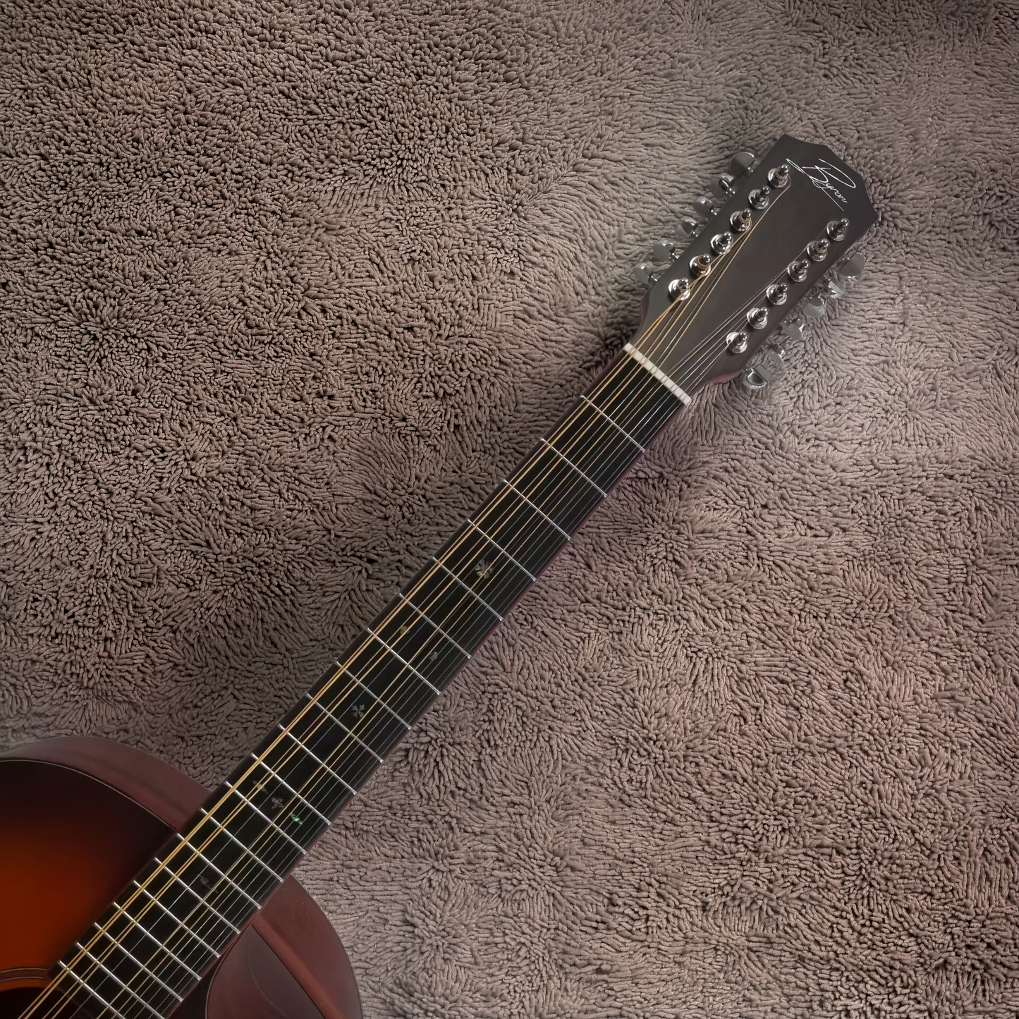 Byron Canyon Wren 12-String All-Solid Cocobolo Single-Cutaway Acoustic Guitar