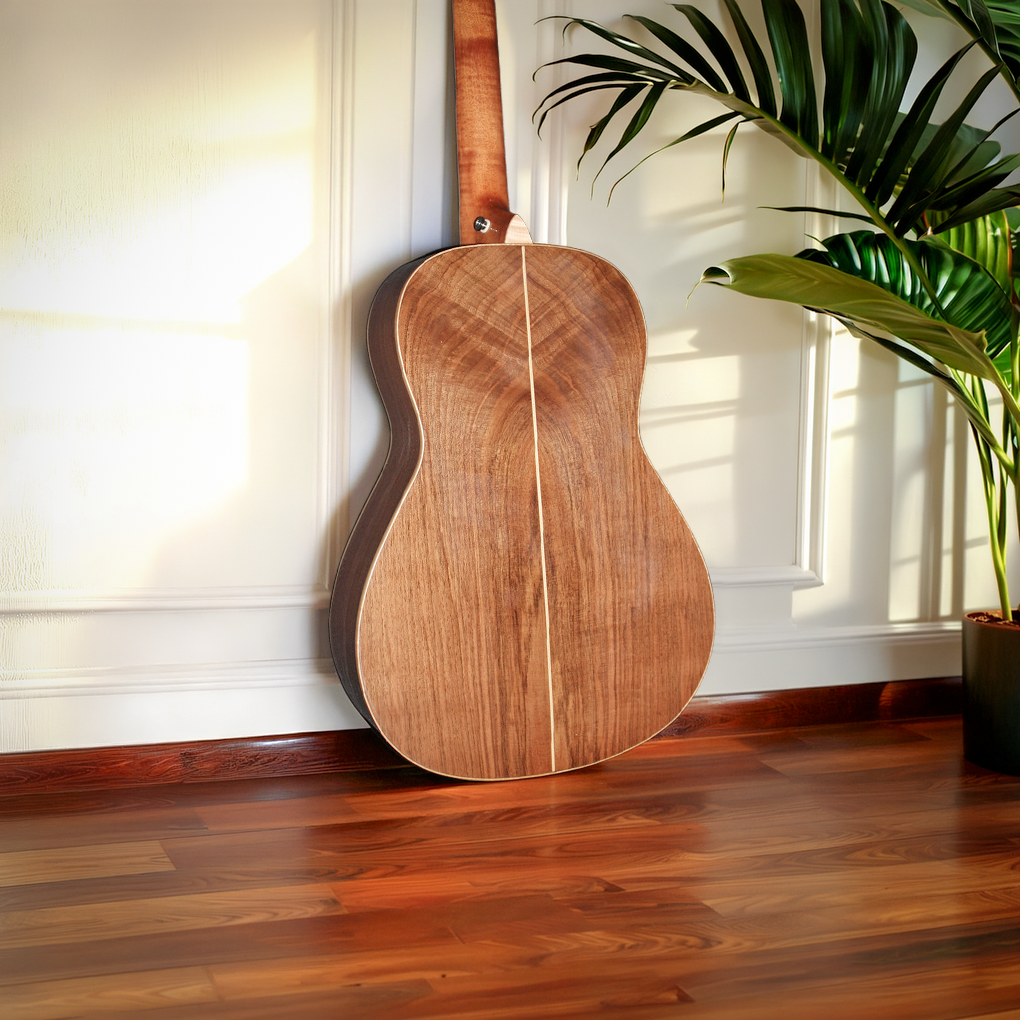 The Forest Lullady – Byron OOO Walnut Custom Acoustic Guitar