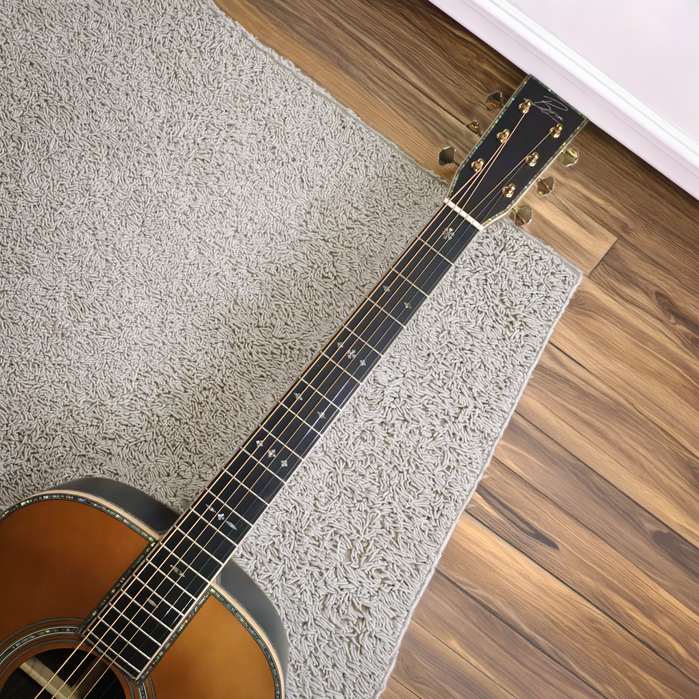 Adirondack Spruce & Rosewood OM Acoustic-Electric Guitar