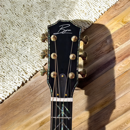 The Dragon Bone – Byron Custom Solid Koa Cutaway Guitar