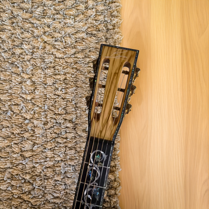 Byron Cherrywood Whisper – J45 Slot Head Transacoustic Guitar