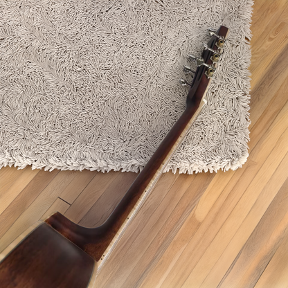 Mahogany 000 12-Fret Short Scale Acoustic-Electric Guitar | Byron Custom Guitars