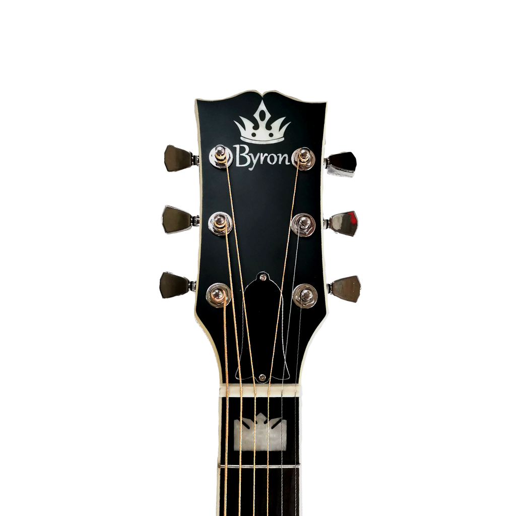 43" Byron 6 String Jumbo Guitar Satin acoustic electric