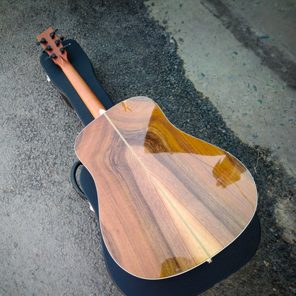 The Walnut Dreadnought Custom Acoustic Electric Guitar