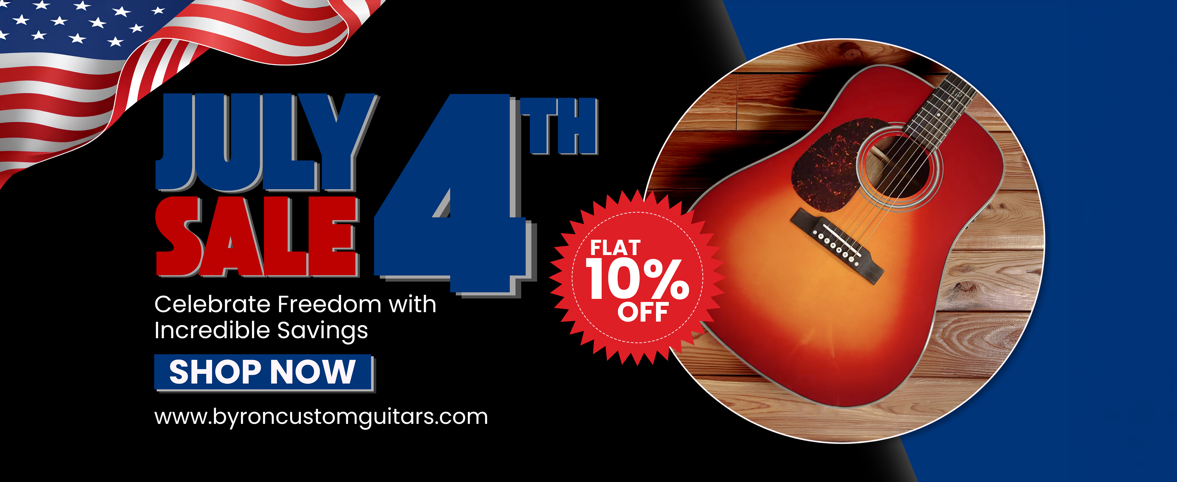 4th of July 10% OFF