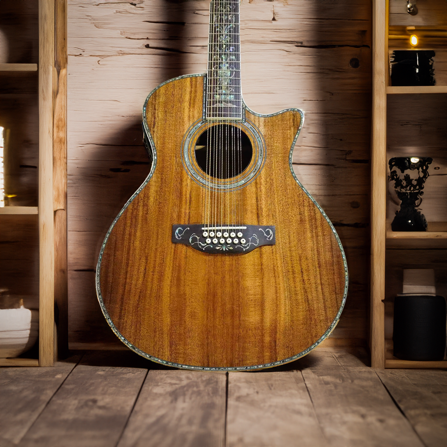 12-String Grand Auditorium Koa Guitar