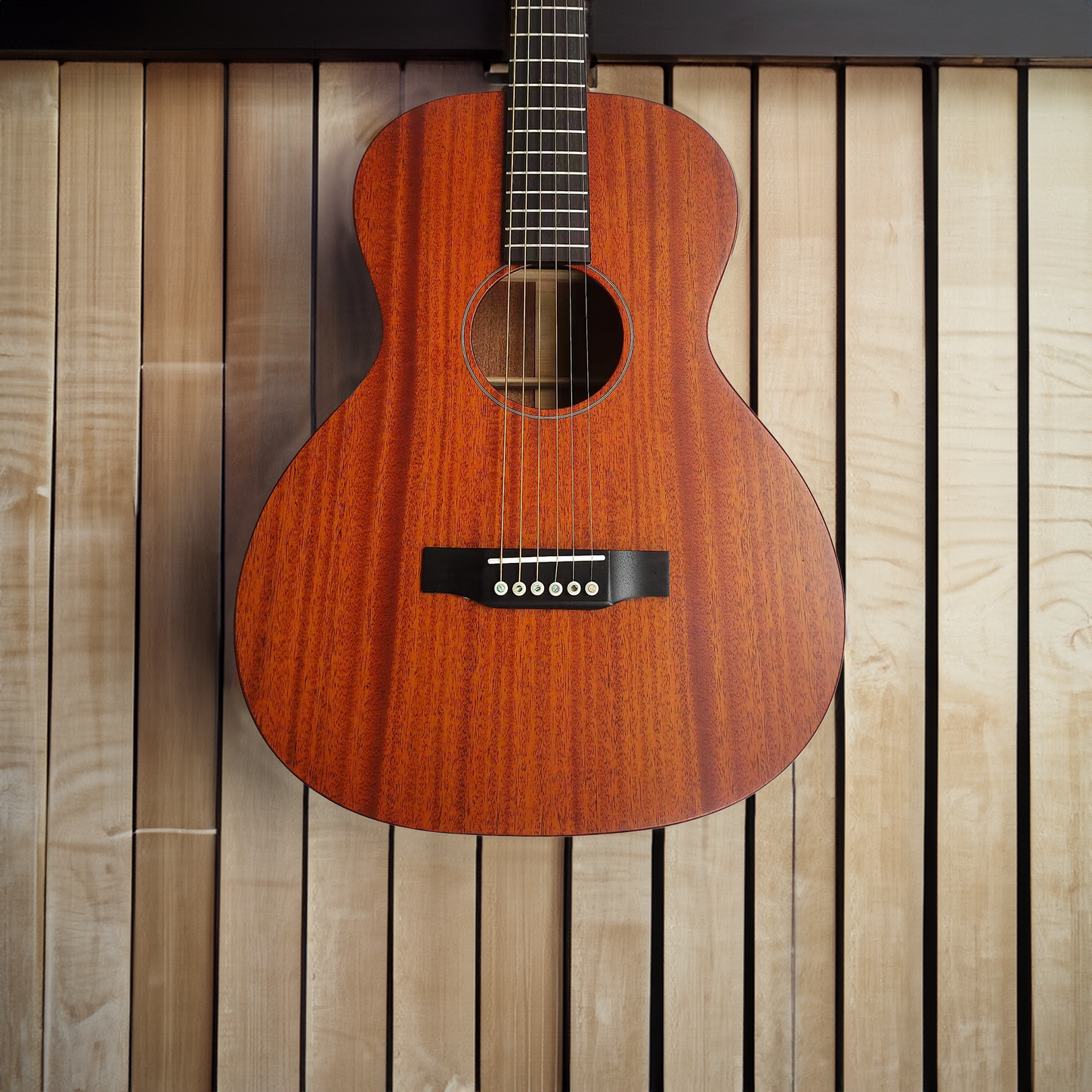 BY-OO-M1: Premium 12-Fret All Solid Mahogany Guitar