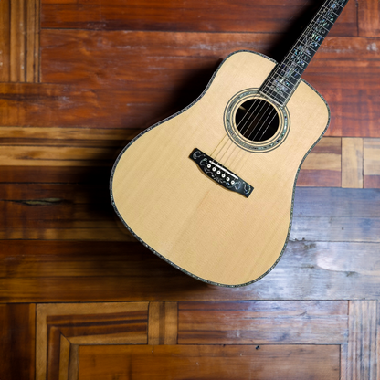 Byron Custom Dreadnought Guitar - The Rosewood Beauty