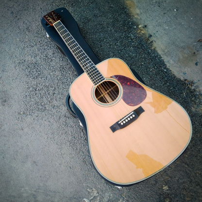 The Walnut Dreadnought Custom Acoustic Electric Guitar