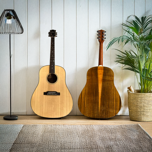 Byron J45 Type Rounded Shoulders Solid Acoustic Guitar