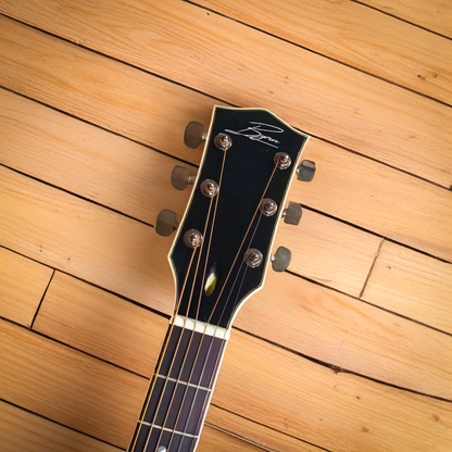 Byron J45 Type Rounded Shoulders Solid Acoustic Guitar