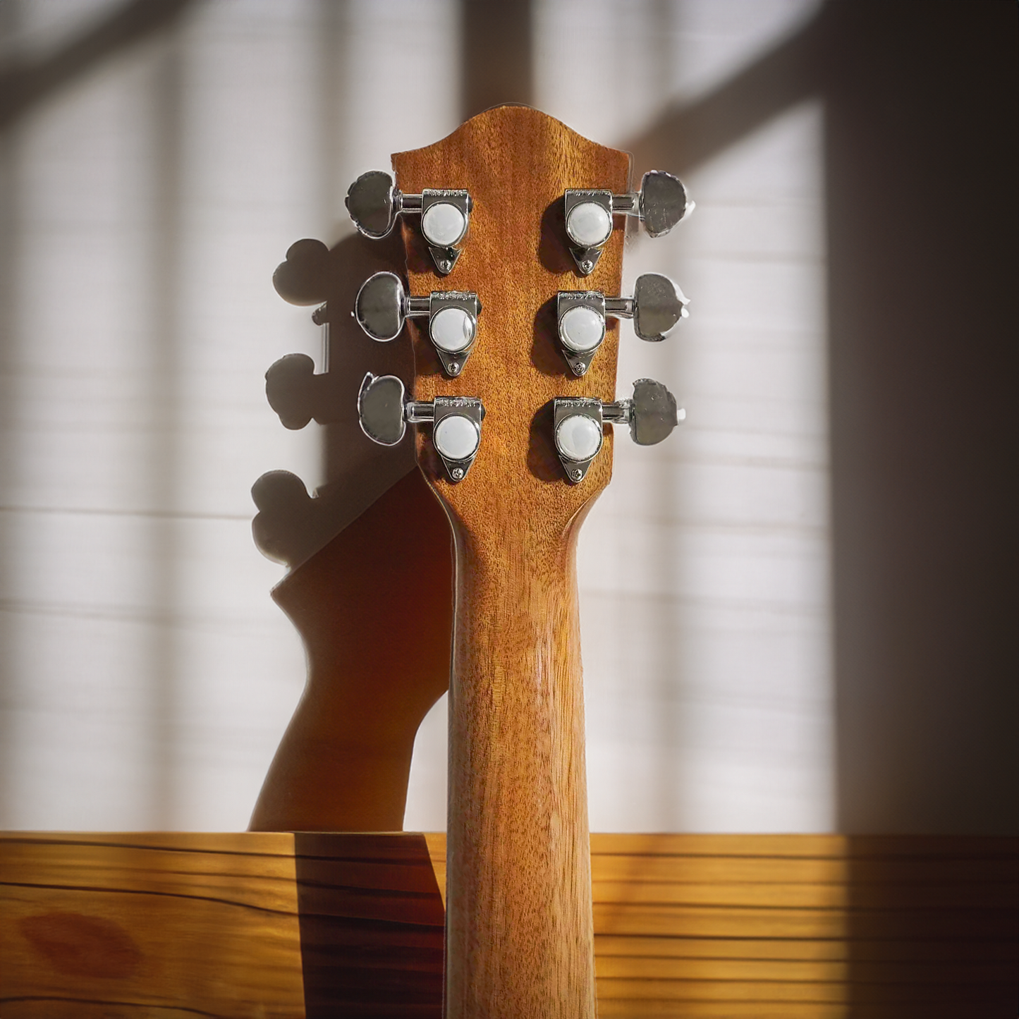 Jumbo 43" Acoustic Guitar with Koa Wood Top, Back, and Sides