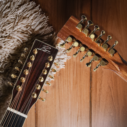 Byron Handmade 12-String Dreadnought Cocobolo Guitar