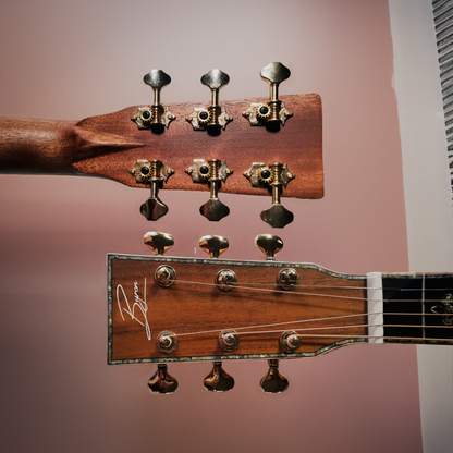 The Beauty Koa: Handmade Solid Koa OOO Guitar