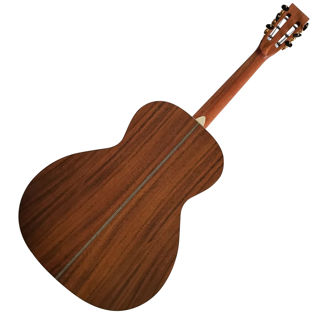 OO Body Byron 6 String acoustic electric Slot Head Classical Style parlor O guitar