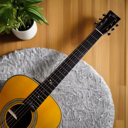 Byron OM28JM Style Custom Handmade Guitar – All Solid Adirondack & Rosewood