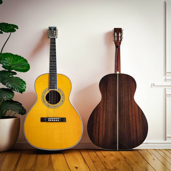 Byron Small O Parlor Acoustic-Electric Guitar – Byroncustomguitars