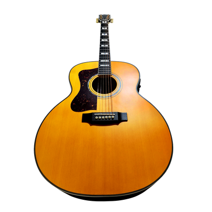 Jumbo Body 43" Amber Left Handed Byron Acoustic electric