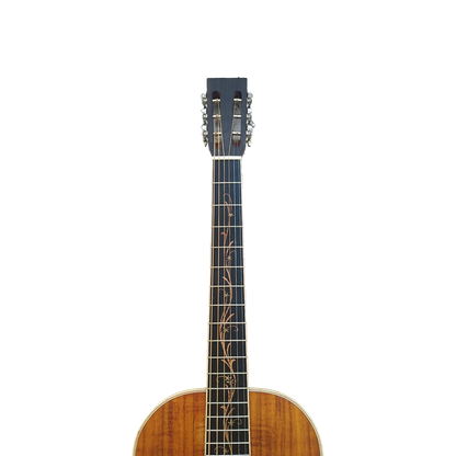 All Solid Koa Wood Guitar Handmade OOO Size the OOO28 acoustic electric guitar