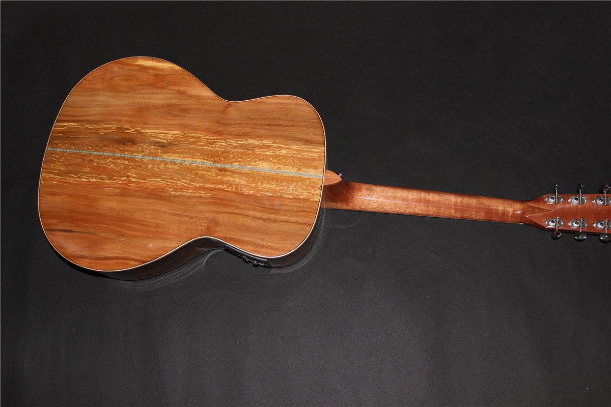 C-005 OM Applewood The Johnny Appleseed, OM custom handmade 14 frets with hardcase