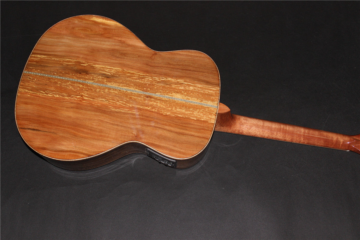 C-005 OM Applewood The Johnny Appleseed, OM custom handmade 14 frets with hardcase