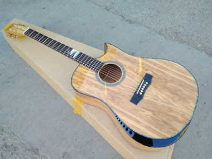 C-Custom-C Olivewood. guitar with hardcase