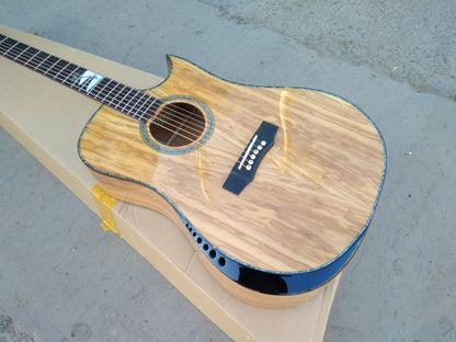 C-Custom-C Olivewood. guitar with hardcase